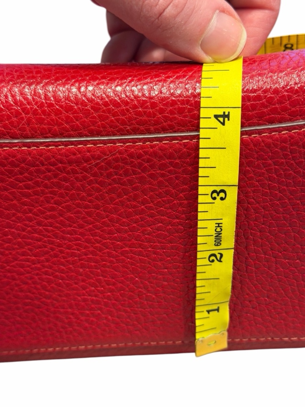Coach Laurel Shoulder Bag Dark Cardinal Red & Walnut NWOT - Picture 14 of 15